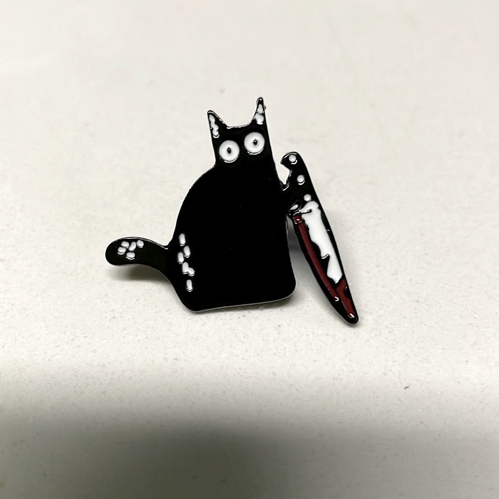 Bad Kitty Pin